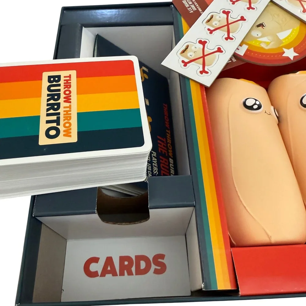 Throw Throw Burrito‎ Exploding Kittens Dodgeball Card Game Complete